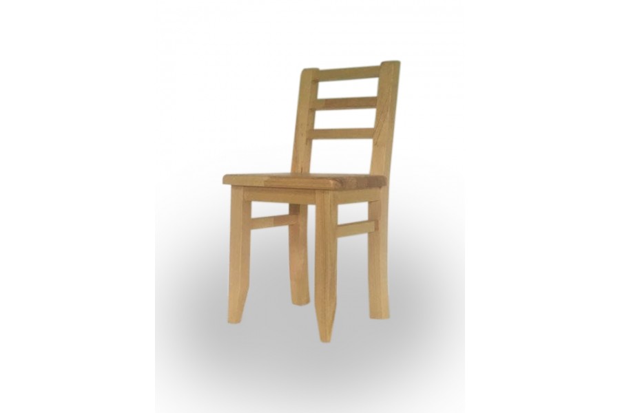 Wooden chair "Baby" natural wood
