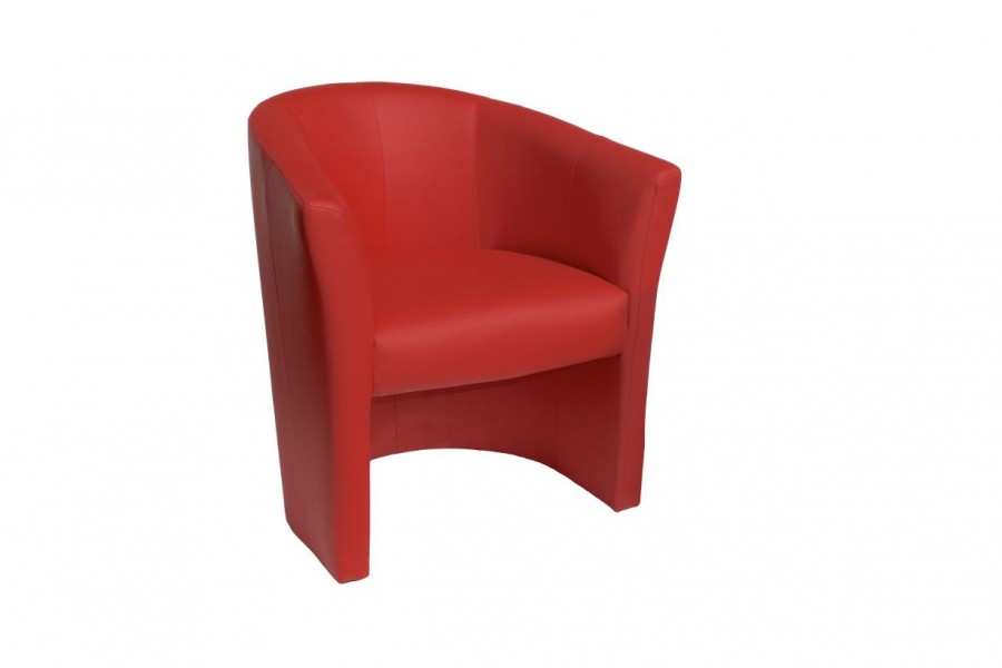 Single chair "Fotel ТМ-1 Signal" red