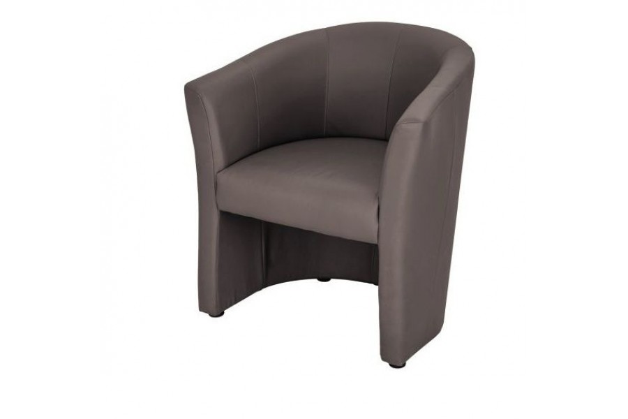 Single chair "Fotel ТМ-1 Signal" gray