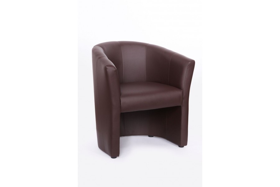 Single chair "Fotel ТМ-1 Signal" brown