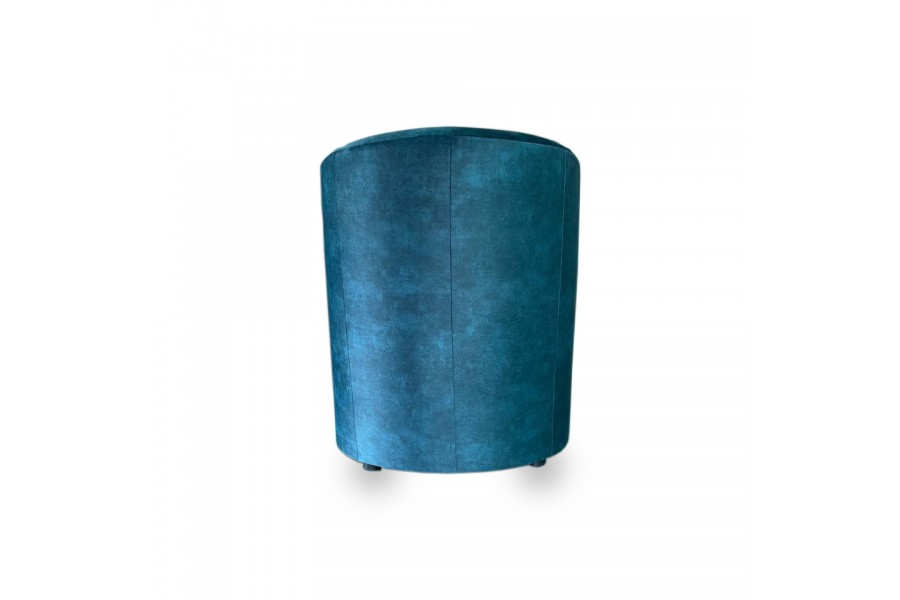 Single chair "Fotel ТМ-1" ramada turquoise velvet 