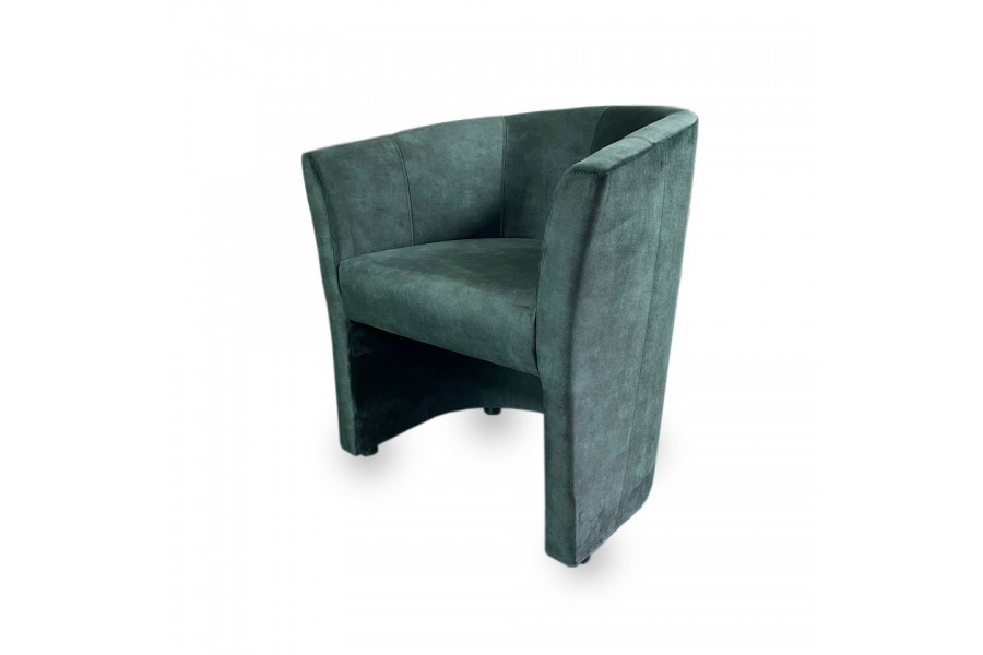 Single chair "Fotel ТМ-1" ramada velvet green