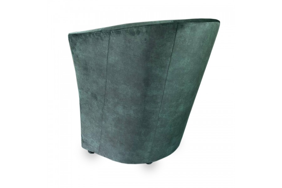 Одинарне м'яке крісло  «Фотель-1» посилене 750х670х760 рамада велюр зелений