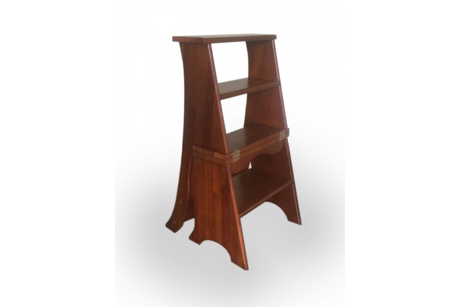 Дерев'яний стілець-драбинка «Трансформер» махонь