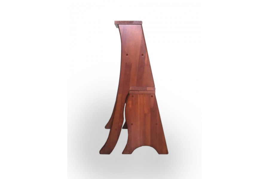 Дерев'яний стілець-драбинка «Трансформер» махонь